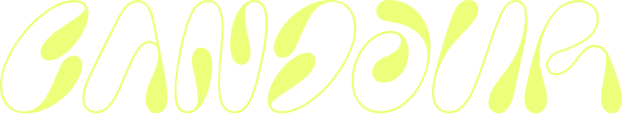 Candour logo in yellow